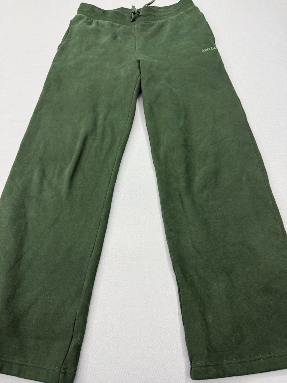 Aritzia Forest Green Sweatfleece Joggers